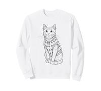 Katze im hässlichen Outfit St. Patrick's Day Shenanigans Sweatshirt