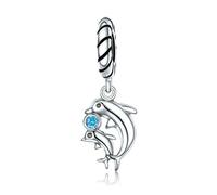 Katzen-Anhänger, 925er Sterlingsilber, Hunde-Anhänger, Kamel-Anhänger, Kaninchen-Anhänger, Delfin-Anhänger, Schmetterling, für Pandora-Charm-Armband, Sterling-Silber Silber