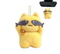 Katzen-Plüsch-Schlüsselanhänger-Ornament - süßes Kätzchen-Taschenanhänger-Zubehör, weicher Tierpuppen-Anhänger | Mini-Stoff-Schlüsselanhänger, Dekoration, leichtes Spielzeug zum Mitnehmen, fü