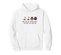 Katzen sind wie Kartoffelchips, die man Nicht nur haben kann Pullover Hoodie