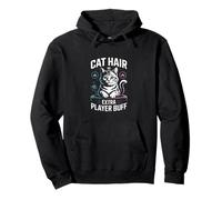 Katzenhaar Extra Player Buff Retro Gamer Pullover Hoodie