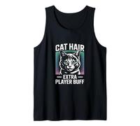 Katzenhaar Extra Player Buff Retro Gamer Tank Top