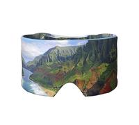 Kauai Hawaii Schlafmaske für Männer und Frauen, weiche Augenabdeckung, schalldicht, Ohrenschützer, Stirnband für Reisen, Nickerchen