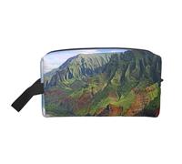 Kauai Hawaii Seashore Print Reise Kulturbeutel Geräumige Kapazität Kosmetiktasche für Frauen Kulturtasche für Männer, weiß, Einheitsgröße