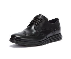 Kaufen Sie Cole Haan Øriginalgrand Wing Oxford Herrenschuhe In Schwarz/Schwarz Mit Brogue-Details EU 44.5 / UK 10