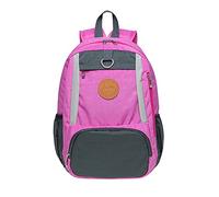 KAUKKO Rucksack Damen Herren Ultraleicht Wanderrucksack Schulrucksack Jungen Mädchen Teenager für Uni Reisen Freizeit Job, Wasserdicht, 15L, Pfirsichrot-KS25