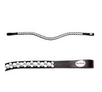 Kavalkade Stirnband SPARKLE - Warmblut, black-white
