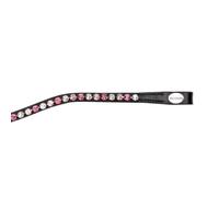 Kavalkade Stirnband "Splendid", V, schwarz, pink - Vollblut, pink
