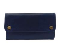 Kavatza Blue Marlin Deluxe TP07CR Leder dunkelblau Tabaktasche Drehertasche Tabakbeutel