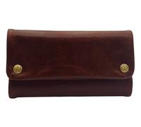 Kavatza Havana Dark Deluxe TP17CR Leder braun Tabaktasche Drehertasche Tabakbeutel