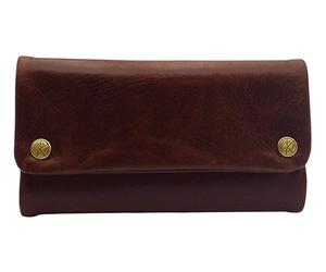 Kavatza Havana Dark Deluxe TP17CR Leder braun Tabaktasche Drehertasche Tabakbeutel