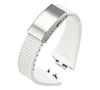 KAVJU Fluorkautschukarmband für Tissot PRX Series Super Player 35 mm 40 mm Damen Herren FKM Schnellverschluss-Uhrenarmband mit Faltschließe 11 mm 12 mm(White,12mm)