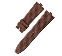 KAVJU Senior FKM Fluorkautschuk-Uhrenarmband für Vacheron Constantin 4500 V, 5500 V, 7900, VC, konvexe Öffnung, 7 mm, 7 mm, Azetat, Kein Edelstein