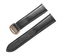 KAVJU Uhrenarmband Für Cartier TANK SOLO Männer Dame Faltschließe Uhrenarmband Echtes Leder Weiche Uhr Armband Gürtel 20mm 22mm 23mm, 23 mm, Kunststoff, Achat