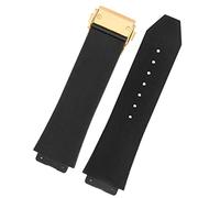 KAVJU Uhrenarmband für HUBLOT BIG BANG Silikon 25 * 19mm Wasserdicht Herren Uhrenarmband Kette Uhr Zubehör Gummi Uhrenarmband, 25-19mm, Achat