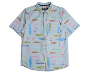 KAVU - Festaruski - Hemd, Gr. XL, grau (PaddleBy)