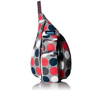 KAVU Mini-Rope-Bag, Baumwoll-Crossbody-Schultertasche, mit Punkten