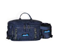 KAVU Washtucna Gürteltasche mit abnehmbarem Getränkekühler, Marineblau Topo