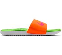 KAWA SLIDE (GS/PS) TOTAL ORANGE/HYPER PINK-GREEN 7Y