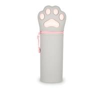 Kawaii - 2-In-1 Silicone Pencil Case - Kitty - Paw / Bei Hugendubel