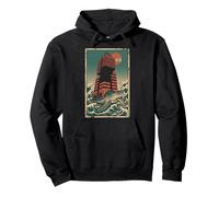 Kawaii Anime Manga Otaku Samurai Japan Ramen Y2K Cyberpunk Pullover Hoodie