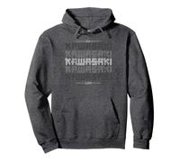 Kawasaki City Retro 90er Japan Aesthetics 80er Kawasaki Pullover Hoodie