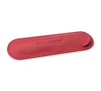 Kaweco Eco 1er Leder Etui Chilli Pepper I Stifte Etui passend für die Sport Serie I Schreibetui aus echtem Leder mit schöner Prägung I schicke & Klassische Stifttasche I Stiftetui 12 x 3,5 cm