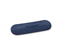 Kaweco Eco 1er Velours-Leder Etui Navy I Stifte Etui passend für die Sport Serie I Schreibetui aus echtem Leder mit schöner Prägung I schicke & Klassische Stifttasche I Stiftetui 12 x 3,5 cm