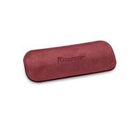 Kaweco Eco 2er Velours-Leder Etui Bordeaux I Stifte Etui passend für die Sport Serie I Schreibetui aus echtem Leder mit schöner Prägung I schicke & Klassische Stifttasche I Stiftetui 12 x 4,6 cm