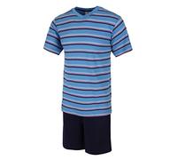 KB Socken Herren Schlafanzug kurz - Sommer Pyjama Set mit Shorts & T-Shirt - 100% Baumwolle Nachtwäsche, Größen M bis 3XL