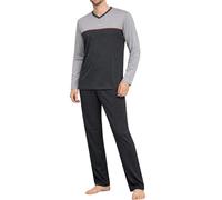 KB Socken Herren Schlafanzug lang, 100% Baumwolle, M-3XL