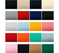 KBBB Gummiband Gummibänder zum Nähen Breit 4mm /5mm / 8mm / 10mm / 15mm / 20mm / 25mm / 30mm / 35mm / 40mm / 45mm / 50mm Gummilitze für Hosengummi Lange 5 m