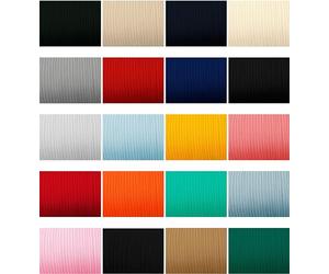 KBBB Gummiband Gummibänder zum Nähen Breit 4mm /5mm / 8mm / 10mm / 15mm / 20mm / 25mm / 30mm / 35mm / 40mm / 45mm / 50mm Gummilitze für Hosengummi Lange 5 m