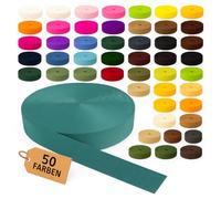 KBBB Gurtband 2m oder 5m lang - 50 Farben Breiten: 10mm 15mm 20mm 25mm 30mm 40mm 50mm Polypropylen