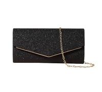 KBRPEY Damen Clutch Elegant Glänzende Pailletten Abendtasche mit Abnehmbarer Kette Kleine Crossbody-Taschen Geldbörse Unterarmtasche für Zeremonie Hochzeit Party Abschlussball