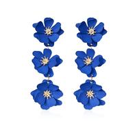 KBRPEY Lange Quasten Ohrringe für Damen Lange Böhmische Blumenohrringe Blume Tropfen Ohrringe Hypoallergene Ohrringe Modeschmuck Geschenk für Frauen Mädchen Geburtstag Jahrestag