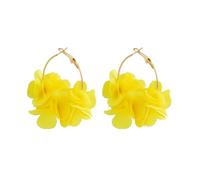KBRPEY Ohrringe für Damen Lange Böhmische Blumenohrringe Bunte Blume Tropfen Creolen Ohrstecker Hypoallergene Modeschmuck Geschenk für Frauen Mädchen Geburtstag Jahrestag