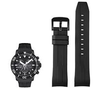 KDEGK 22 mm Silikon-Uhrenarmband für Tissot T120417 T120407, Quarz-Zifferblatt, Gummi, Sport-Herren-Uhrenarmband, wasserdicht, 22mm, Azetat, Kein Edelstein