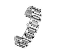 KDEGK Uhrenarmband aus Edelstahl für Cartier Ballon Bleu Serie, 20 x 12 mm, 18 x 11 mm, 14 x 8 mm, W6920046, Armband für Damen und Herren, 20-12mm, Azetat, Kein Edelstein