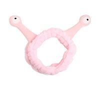 kdjsic Frauen waschen Gesicht Plüsch Stirnband Lustige Cartoon Schnecke Antenne Augen Elastisches Haarband Süßigkeiten Farbe Make-up Turban Bandana