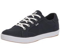 Keds Center III Damen-Sneaker mit Schnürung, Segeltuch, Marineblaue Leinwand, 11