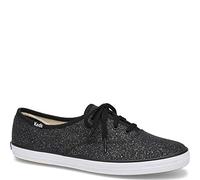 Keds Champion Seasonal Damen-Sneaker aus Segeltuch, Schwarz, 36 EU