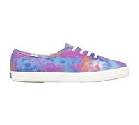 Keds Damen Champion Canvas Tie Dye Sneaker, blau/Rose, 38 EU