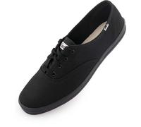 Keds Damen Champion Organic Cotton CORE Sneaker, Schwarz, 41 EU