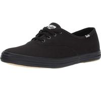 Keds Damen Champion Original Canvas Sneaker, schwarz/schwarz, 41.5 EU Weit