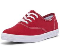 Keds Damen Champion Original Canvas Turnschuh, rot, 35.5 EU