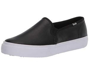 Keds Damen Doppeldecker-Schlupfschuh Sneaker, Schwarz, 38 EU Weit