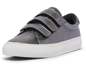 Keds Damen Jump Kick V Sneaker, Gunmetal Leather, 42.5 EU