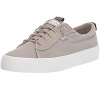Keds Damen Kickback Canvas Slip On Sneaker, GRAU, 41 EU