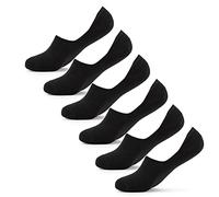 Keds Damen Low Cut Sneaker Signature Knit No Show Liners 6 Pairs Liner-Socken, Schwarz (6 Paar), Einheitsgröße (6er Pack)